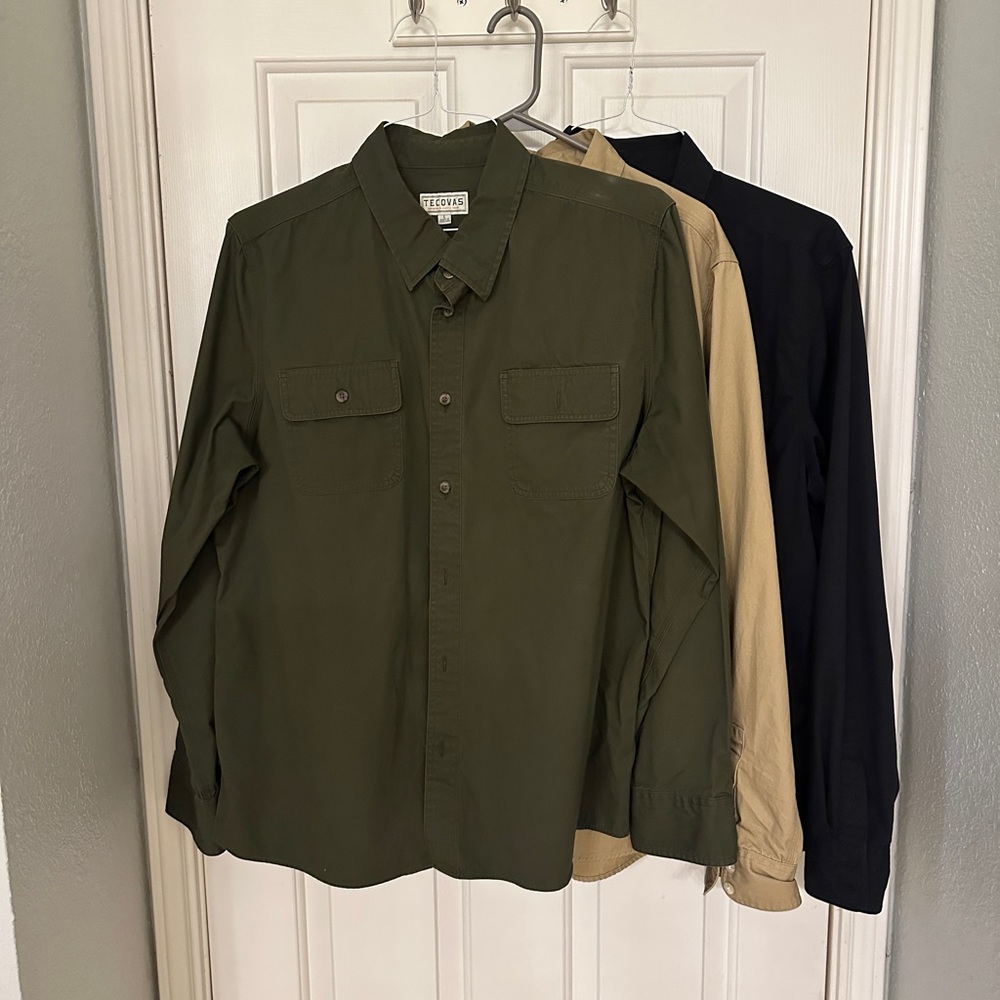 Tecovas Men’s Button Down Shirt Large